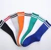 Heren sokken kous meerdere kleur mode vrouwen en mannen jogging sok casual hoge kwaliteit katoen ademend basketbal voetbal sport groothandel klassieke strepen