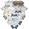 8PCS / LOT Bébé Barboteuses Coton salopette Nouveau-né vêtements Roupas de bebe garçon fille jumpsuitclothing pour enfants Salopette hiver 201127