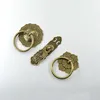 Anello di goccia in stile retrò cinese per mobili da cucina mobili per mobili manico per porte antichi bronzo a riptro