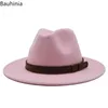 Breda brimhattar vintage ull fedora hatt hawkins filt cap damer trilby chapeu feminino män jazz gudfader sombrero caps1