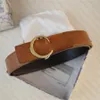 Reversible Belt Fashion Brand Belts Designer Letter Smooth Buckle 2 Face Available Cowhide for Man Woman8024194