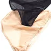 Low-Rise Bragas transparentes 2 piezas Negro + Complexión Ropa interior de mujer Tallas grandes XL L M Calzoncillos de encaje Cómodo Sólido Sexy Panty 201112