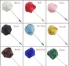 Wholesale- الزفاف Boutonniere الأزهار وصمة عار الحرير روز زهرة 16 اللون المتاحة العريس العريس رجل دبوس بروش الصدار jllobb mx_home