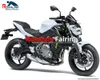 För Kawasaki Z 650 2018 17 18 19 Fairing 2019 Z650 2017 Vit motorcykel (formsprutning)