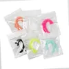 Silicone Anti Douleur Cache-oreilles Protecteur Doux Oreilles De Protection Masque Corde Couverture Bande Couverture Masque Accessoires 1 Paire DDA621