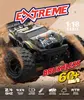 Enoze 1/18 RC CAR 60 km/u Hoge snelheid Remote Control 2.4G 2440 Borstelloze motorborstel 380 voor 1:18 Trucky Off-Road RTR Racing 220218