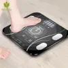 Accueil Graisse corporelle BMI Scale Salle de bain Numérique Poids humain Mi Scales Floor LCD Display Body Index Electronic Smart Balances Y200106