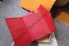 017 Hele luxe portemonnee designer korte portefeuilles dame veelkleurige portemonnee Kaarthouder dames klassieke ritsvak clutch qwery270e