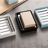 Portasapone creativo Filtro in acciaio inossidabile 304 con portasapone in ceramica Portasapone da bagno