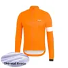Rapha Team Mens Winter Thermal Fleece Jealing Jersey Długie Rękaw Wyścigi Koszule MTB Topy rowerowe Bike Uniform Outdoor Sportswear S21050755
