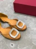 Venda quente - Sapatos de Mulheres oco cabeça redonda Seda Flat Bottom Buckle raso Boca oca moda casual sapatos únicos