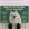 Pamiętaj American Staffordshire Terrier Psy Wycieracz Dekor Dywan Dywan Miękki Flanel Non-Slip Do Sypialni Porch 220301