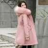 Women's Down & Parkas South Korean Version Of Loose Medium And Long Hair Collar To Overcome 2022 Winter Tooling Cotton Coat Thick Luci22