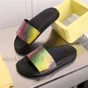 Mentes femmes pantoufle laser Sandals d'été plage glissades de loisirs pantoufles mesdies sandali salle de bain da donna chaussures classiques imprimer brun 1745479