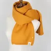 FashionWinter femmes solide tricoté écharpe cachemire foulards chaud mode longues écharpes enveloppes couverture chaude Tippet accessoires5558180
