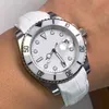 Męskie zegarki 40 mm automatyczny zegarek mechaniczny Sapphire skórzany pasek Montre de Luxe