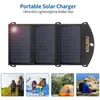 US Stock Choetech 19W Słoneczny ładowarka Dual Port USB Camping panel słoneczny Przenośne ładowanie Kompatybilny dla SmartPhonea41 A51 A48 A17
