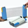 Table Table Tennis Net في أي مكان يمكن سحبه Ping Pong Postnet Rack لأي طاولة صالات رياضية للمنزل المعدات 4 Colors 201225466061