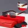Zeelool 眼鏡デザイナーメガネ男性用メンズレトロメタル木製サングラスレディースブラックブラウン透明レンズフルフレームドライビングガラスボックス付き