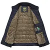 DIMUSI Giacca da uomo senza maniche Gilet invernale in pile maschile Gilet caldo Cappotti da uomo Collare alla coreana Esercito Addensare Gilet Abbigliamento 6XL 201126