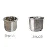 Capsulone/Compatibile con macchina da caffè illy/Capsula riutilizzabile ricaricabile in metallo in acciaio inox adatta per capsule illy cafe T200523