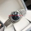 Top Quality Black Dial Mens Watch 36mm 41mm Double Size 278384 Stainless Steel Diamond Bezel Automatic MechanicalSapphire Luxury W280z