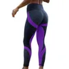 Femmes impression numérique Leggings maigres mode tendance sport taille haute pantalons de course femme hanche ascenseur élasticité Fitness Yoga Sportspant