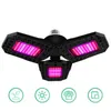 Hot sale LED plant grow lights three leaf folding deformation plant growth light flower planting nursery supplement light