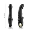 NXY vibrateurs 9 fréquence grande taille gode vibrant Anal jouets sexuels étanche sans fil noir Silicone vibrateur 0104