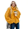 Sexy Neue Damen Winter Herbst Schnee Pullover Rollkragen Lange Ärmel Streifen Gestreiften Pullover Pullover Hoodie Kleidung Größe S-2XL