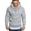 Mannen Borduurwerk Splicing Hoodies Mode Trend Tiener Lange Mouw Effen Kleur Hooded Tops Designer Male Winter Fleece Pullover Sweatshirts