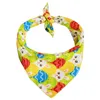 عيد الفصح الكلب bandanas البيض الأرنب pet necledchief الحيوانات الأليفة عطلة مثلث وشاح للكلاب القطط ديكورات 5 أنماط