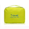 Le donne viaggiano borse cosmetiche portatili da uomo borsa da toilette bagno appeso Organayzer trucco borsa da bagno 6 colori RRA11504