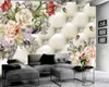 写真フラワー壁紙3 d花ダイヤモンド3D壁紙プレミアム大気中の室内装飾3D壁紙壁紙
