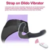 NXY Vibratori 10 Velocità Strapless Strap on Dildo Voor Vrouwen Dubbele Vibrator Vrouw G-spot Speeltjes 1209