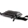 New Waist Bag Men Waist Fanny Pack For Phone Pouch Travel PU Leather Small Shoulder Bag Organizer Belt Waist Bag For Men 201118
