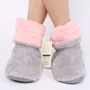 MnTrerm Winter Indoor Floor Shoes Home Slippers Warm Marry Shoes Plush Ball Flooring Slippers for Winte Gift Y201026