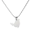 Sint Maarten & Saint-Martin Island Map Pendant Necklace Saint Martin Jewelry Netherlands Gifts