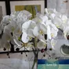 8 stks / partij Kunstbloemen Real Touch Artificial Mot Orchidee Butterfly Orchid for New House Home Wedding Festival Decoration
