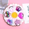 21st/ Lot Rainbow Solid paljetter H￥rband f￶r Baby Girls Star Heart Crown Elastic Rope Ponytail Holder Headband Hair Accessorie
