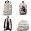 Women Canvas Backpacks For Teenage Girls Travel Rucksack Fashion School Bags For Girls Floral Printing Backpack Women