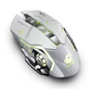 Mouse wireless RGB Mouse da gioco Gamer Mouse per computer Mouse USB silenzioso Mause retroilluminato a LED per giochi per PC portatili