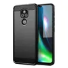 Odporność na zarysowania Niepoślizgowa pokrywa odporna na wstrząsy ochronne Slim Fit Soft TPU Silikonowa skrzynka dla Motorola Moto E7 Plus / Moto G9 / Moto G9 Play