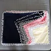 Taie d'oreiller gris blanc rose 2pcs tissu de coton lavé couverture d'oreiller de bord de balle douce pour couple maison literie taie d'oreiller de couchage # / L 201212