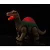 Электрические ходьбы динозавров игрушки светящиеся динозавры со звуковыми животными модель для детей детей интерактивный подарок 201212