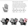 Men Women's Half Weight Lifting Gym Gloves Crossfit Sports Fitness Handschoenen Workout Weightlifting Gloves Dumbbell Barbell Q0107