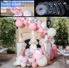 Fundo Do Casamento Decoração 5M Balão Arch Kit Festa Acessórios de aniversário do balão Decoração de Natal chainballoon flor clipe DHL shi