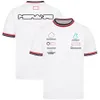 F1 Team T-shirt Formel 1 racing kortärmad t-shirt fans Summer Lapel Polo Shirts Casual Women Mens T-shirt Overdimensionerad Jer200U