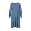 1861 # 2020 automne hiver mode coréenne tricoté robe de maternité douce belle vêtements pour les femmes enceintes mince élégante grossesse LJ201123