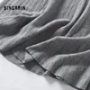 Singrain Женщины вязаная длинная юбка зима теплая полоса свитера Aline Maxi Юбки Midi вязание женская юбка свинг -качание осень T200106